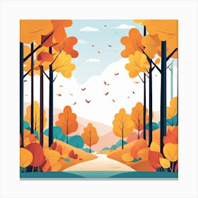 Autumn Background 1 Canvas Print