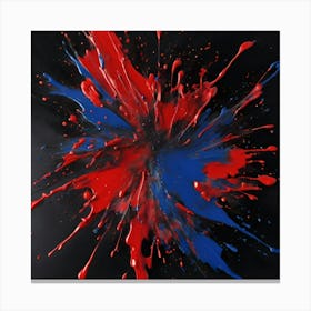 Explosion Canvas Print