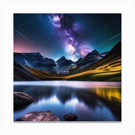 Milky Way 10 Canvas Print