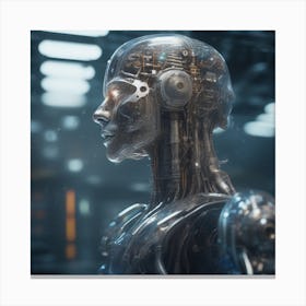 Cyborg 54 Canvas Print