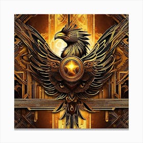 Golden Eagle 3 Canvas Print