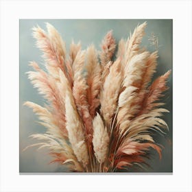 Asian Grasses Canvas Print