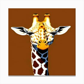 Giraffe Art Print Canvas Print