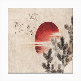 Asian Painting Canvas Print