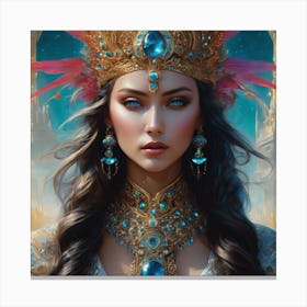 Beautiful Fantasy Empress Canvas Print