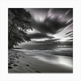 Black And White Photo 1 Canvas Print