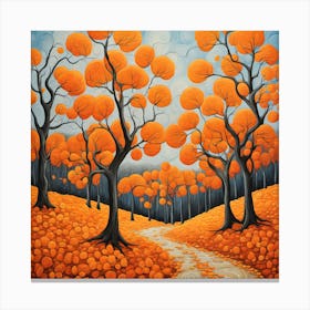 Autumn Trees Canvas Print