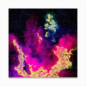 100 Nebulas in Space with Stars Abstract n.090 Canvas Print