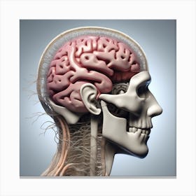 Brain Anatomy 4 Canvas Print