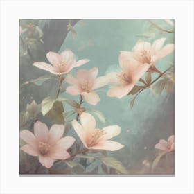 Pink Blossoms 2 Canvas Print