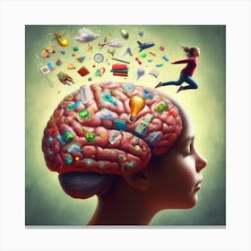 Brain Canvas Print