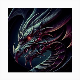 Dragon Head 1 Canvas Print