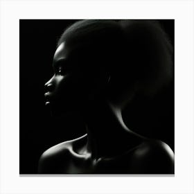 Portrait Of African Woman 1 Canvas Print