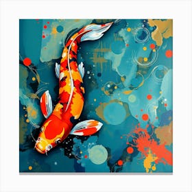 Koi Fish 73 Canvas Print