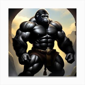 King Kong 5 Canvas Print