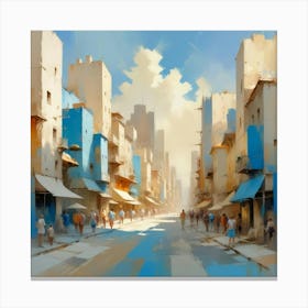 Street Scene Canvas Print