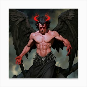 Demon Canvas Print