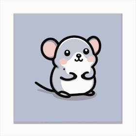 Cute Mouse 17 Canvas Print