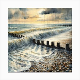 Stormy Seas Canvas Print