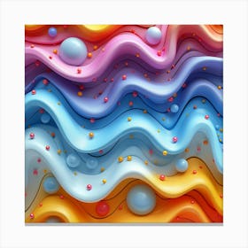 3d Background 1 Canvas Print