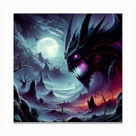 Dark Fantasy Art 1 Canvas Print