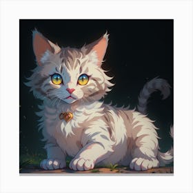 Cute Kitten, Cute Cat, Cute Kittens, Cute Cat, Cute Cat Canvas Print