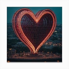 Heart Of Moscow Canvas Print