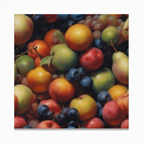 Fruit And Berries Canvas Print