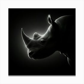 Rhinoceros Canvas Print