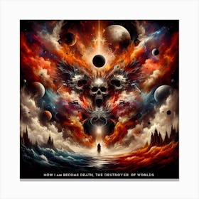 Destroyer Of Worlds Canvas Print