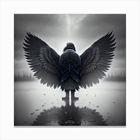 Raven Canvas Print