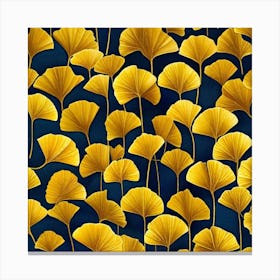 Ginkgo Leaves 25 Canvas Print