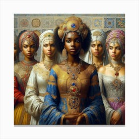 Women Of The Orient Canvas Print