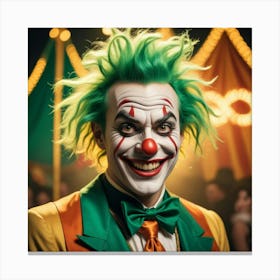 Clown 2 Canvas Print