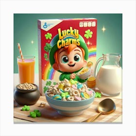 Lucky Charms Cereal 2 Canvas Print