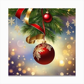 Christmas Tree 13 Canvas Print