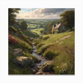 Valley Stream 2 Canvas Print