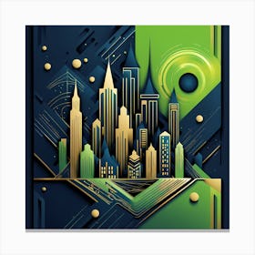 New York City Skyline Canvas Print