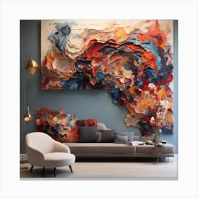 Abstract Painting 1 Canvas Print