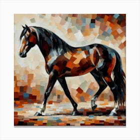 Horse Painting 6 Canvas Print