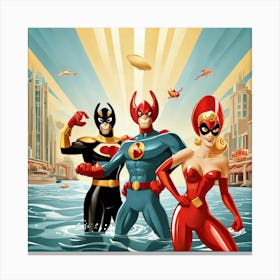 Dc Comics 1 Canvas Print