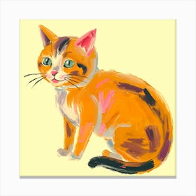 Orange Tabby Cat 2 Canvas Print