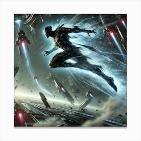 Void Phantom Gravity Field Canvas Print