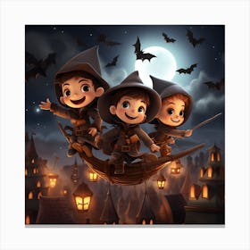 Halloween Collection By Csaba Fikker 28 Canvas Print