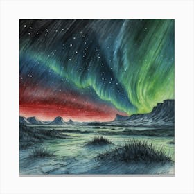 Aurora Borealis 1 Canvas Print