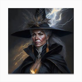Witch 2 Canvas Print