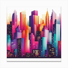 Cityscape Canvas Print Canvas Print