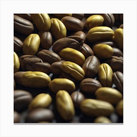 Coffee Beans 402 Canvas Print