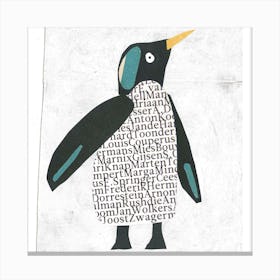 Penguin Canvas Print