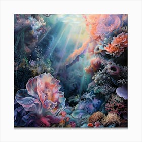 Coral Reef, Impressionism and Realism Canvas Print